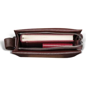 otvorena muska kozna torbica