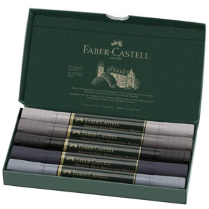 Set Faber Castell Albrecht Dürer akvarel markera u elegantnoj zelenoj kutiji.