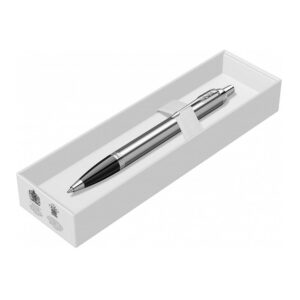 Parker hemijska olovka royal im stainless steel ct, sive boje, u poklon kutiji