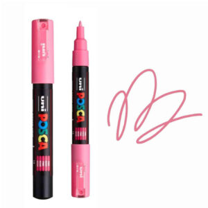 UNI POSCA MARKER PC-1M 15 Ružičasti "Posca" marker sa poklopcem