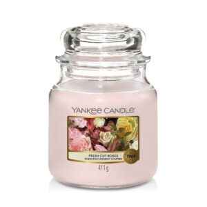 Staklena tegla sveće brenda Yankee Candle
