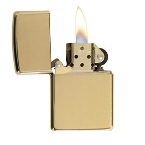 ZIPPO UPALJAČ SOLID BRASS HIGH POLISH 254B 2 254b 1