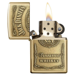 ZIPPO UPALJAČ JACK DANIELS BRASS EMBLEM 254BJD428 2 254bjd428 1
