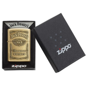 ZIPPO UPALJAČ JACK DANIELS BRASS EMBLEM 254BJD428 3 254bjd428 2