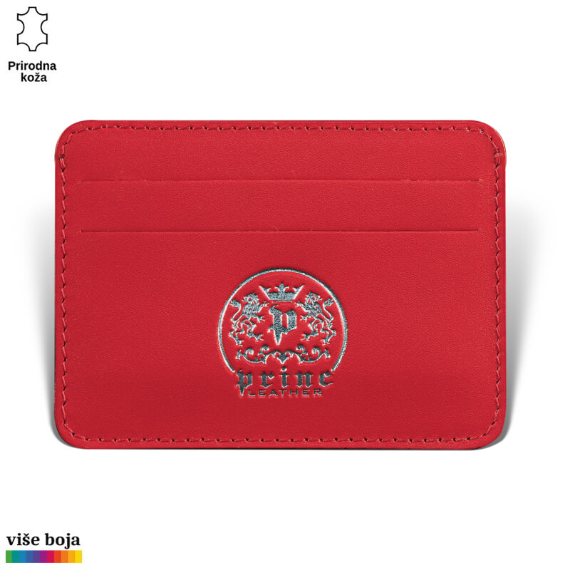 320crvena Etui za kartice u kog staju 4 kartice, crvene boje