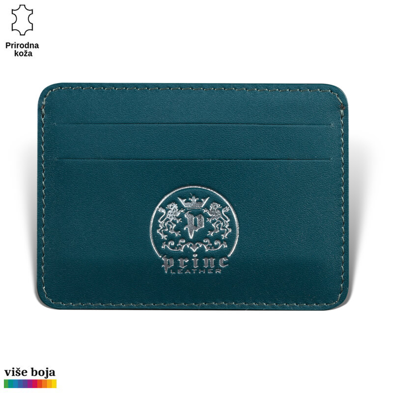 320petrol Etui za kartice u kog staju 4 kartice, petrol boje