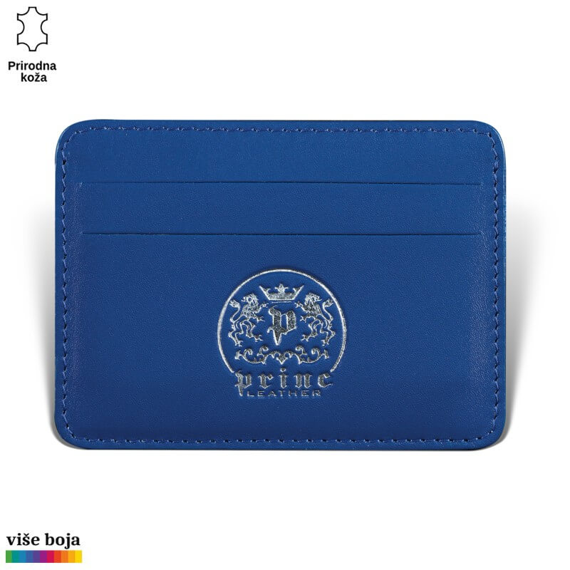 320plava Etui za kartice u kog staju 4 kartice, plave boje