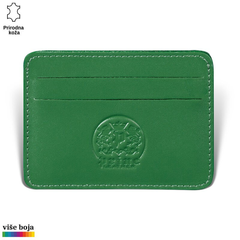 320zelena Etui za kartice u kog staju 4 kartice, zelene boje