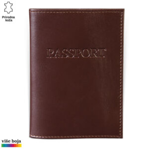 Futrola za pasos braon boje, kozna