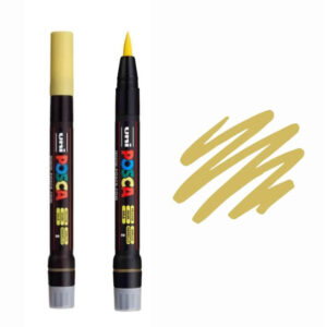 UNI POSCA MARKER PCF-350 9 Dve Posca markere u žutoj boji