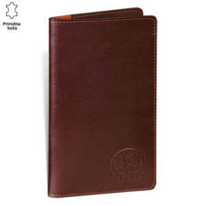 Braon kožna futrola za mobilni
