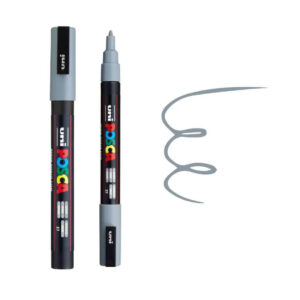 UNI POSCA MARKER PC-3M 20 Permanentni marker Posca sa zatvorenim i otvorenim poklopcem