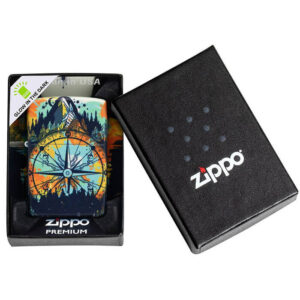 Zippo upaljač compass šareni upaljač u poklon kutiji