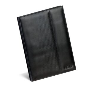 Crni kožni rokovnik poslovni, luksuzni business rokovnik brenda princ leather.