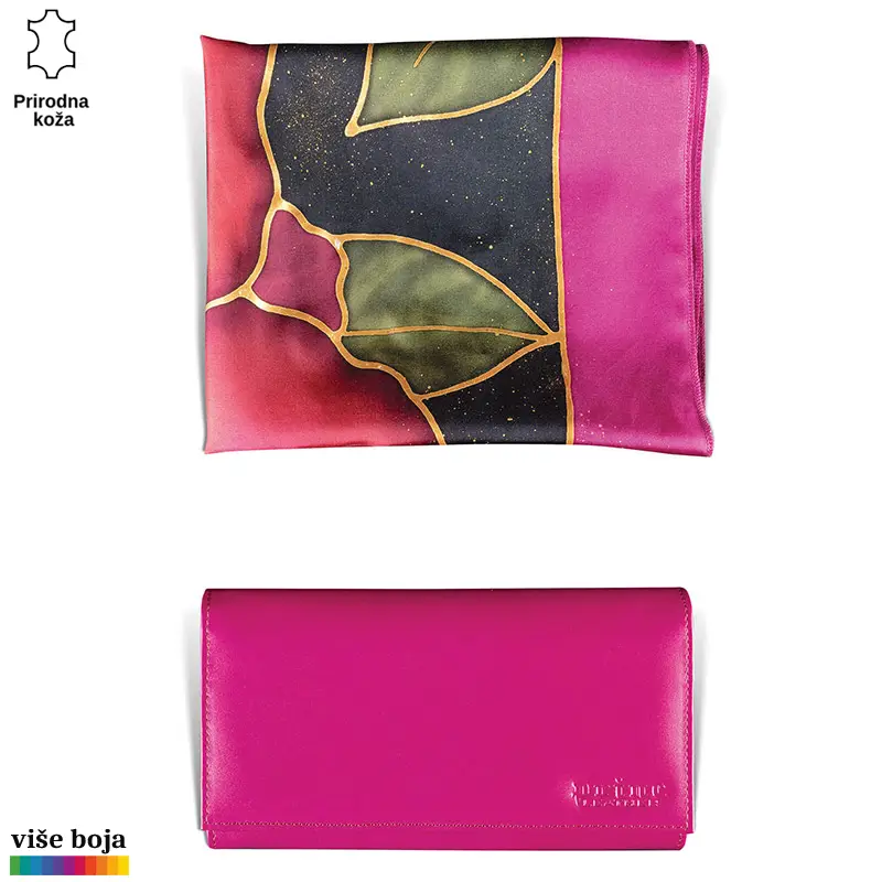 871-15-copy Gornji deo prikazuje šareni svileni šal sa cvetnim motivima