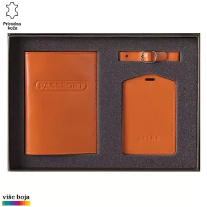 Putovanje set od prirodne kože brenda Princ Leather