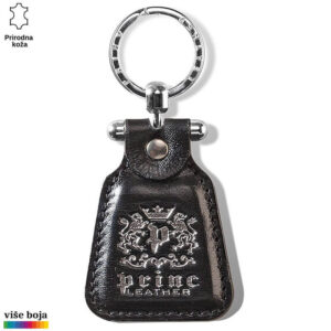 Kožni privezak Princ Leather sa utisnutim logom