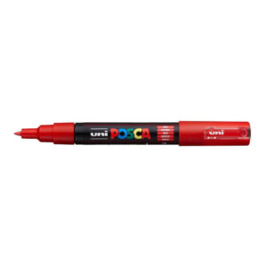 UNI POSCA MARKER PC-1M 28 PC 1M crveni