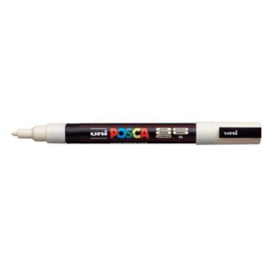UNI POSCA MARKER PC-3M 55 PC 3M ivory
