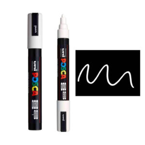 UNI POSCA MARKER PC-5M 3 Crni marker brenda Posca