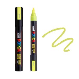 UNI POSCA MARKER PC-5M 11 Posca žuti marker sa poklopcem