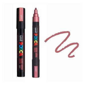 UNI POSCA MARKER PC-5M 21 Crni marker sa roze mastilom