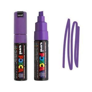 UNI POSCA MARKER PC-8K 13 Ljubičasti Posca marker sa četvrtastim vrhom