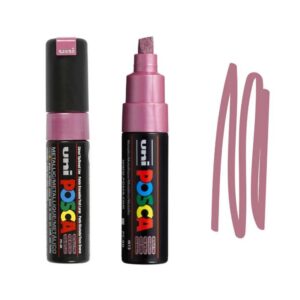 UNI POSCA MARKER PC-8K 17 Ružičasti Posca marker sa metalik sjajem