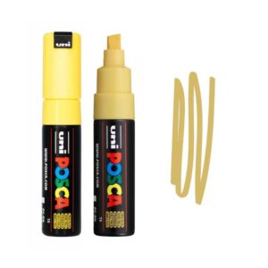 UNI POSCA MARKER PC-8K 23 Žuti Posca marker sa debljim vrhom