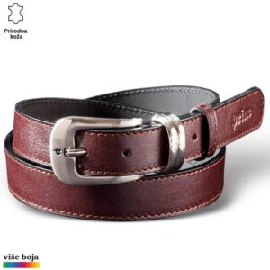 ŽENSKI KOŽNI KAIŠ 227 3 Kožni kaiš Princ Leather sa metalnom šnalom