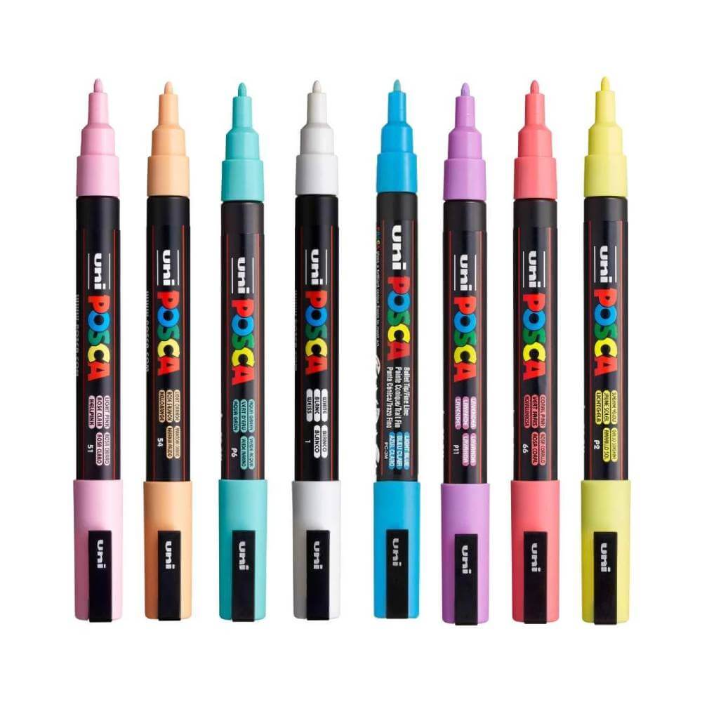 3mpastel 3M pastel posca markeri