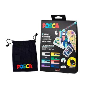 Set posca markera, 5m, sa gratis torbicom