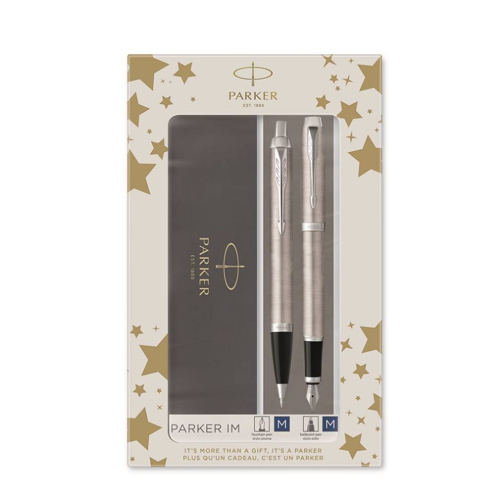 83058 Parker set nalivpero i hemijska olovka stainless