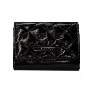 Falco ženski kozni novcanik 1549 crne lakirane boje