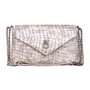 Zenska kozna torba falco 4065 bele boje