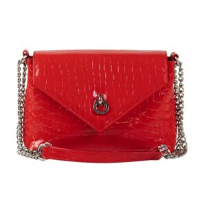 Zenska kozna torba falco 4065 bordo boje