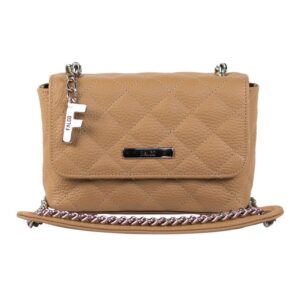 Falco house zenska kozna torba krem boje