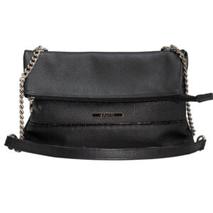 Falco house zenska kozna torba, crne boje