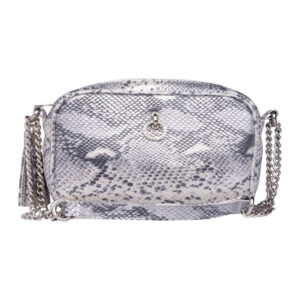 Falco zenska kozna torba 4067 kroko sive boje