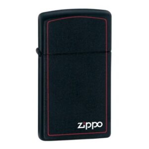 Zippo black slim model crne boje tanji model i duzi