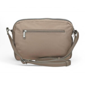 Pepe jeans torba na rame bež boje otpozadi