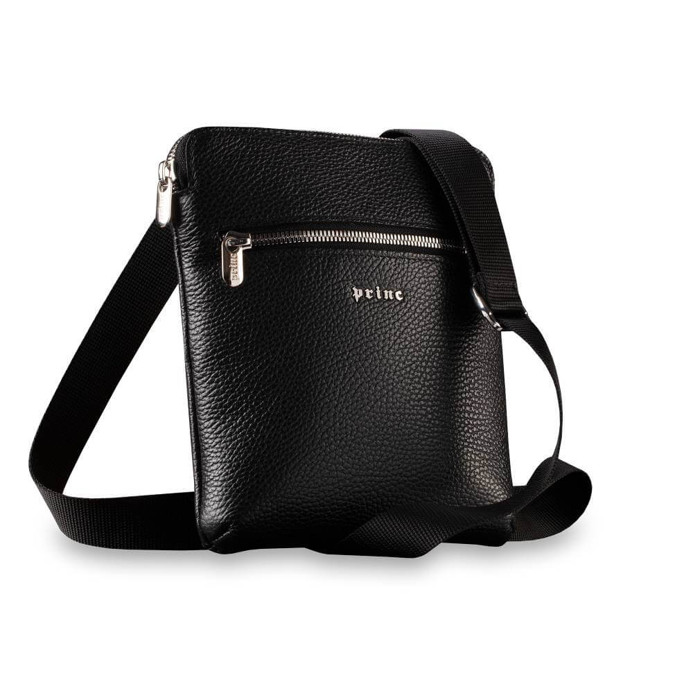 muska-kozna-torbica-1 Muska kozna torbica district princ leather, u crnoj boji