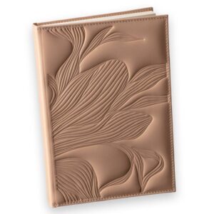 Ženski rokovnik b5, floral kolekcija sa motivima cveca na samom rokovniku, bež boje.