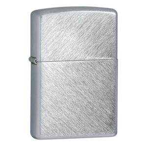 Zippo upaljac herringbone sive boje metalni