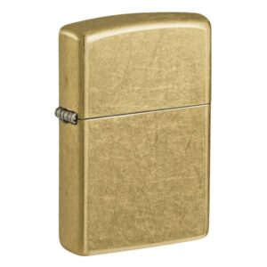 ZIPPO UPALJAČ STREET BRASS 48267 1 Zippo upaljac chroome brass zlatne boje
